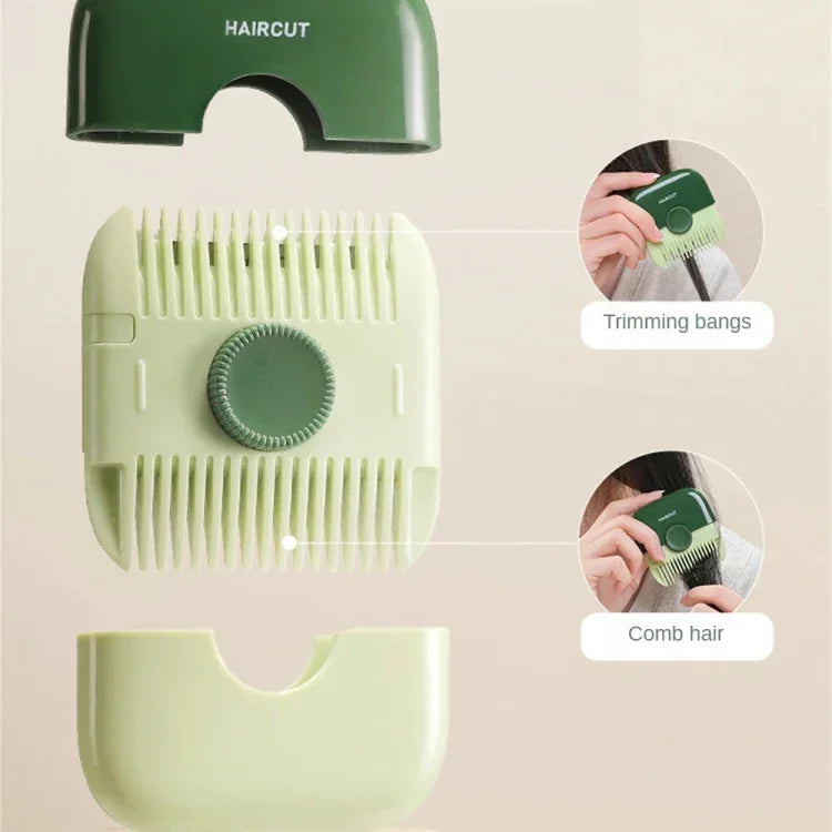 Lược mài tóc 2 trong 1, tông đơ cắt tóc cho tóc chẻ ngọn, cắt mỏng tóc