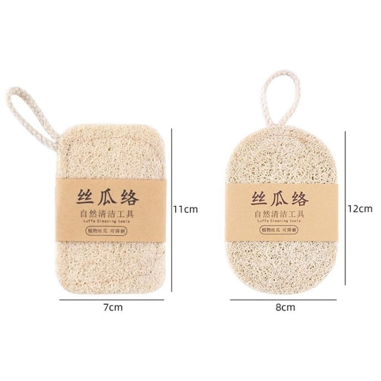 Bàn Chải Rửa Chén Bọt Biển Tự Nhiên Dụng Cụ Rửa Chén Bọt Biển, Loại Mềm Hình Vuông, Loại Mềm Hình Bầu Dục, Loại Cứng Hình Vuông, Loại Cứng Hình Bầu Dục