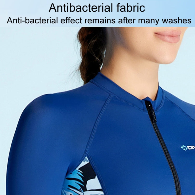 Đồ bơi dài tay chống nắng, mỏng, thoáng khí cho nữ DIVE & SAIL mùa hè, S, M, L, XL, XXL