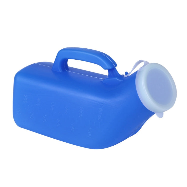 Bình tiểu nam gia đình 1200ml bằng nhựa có nắp và miệng trơn