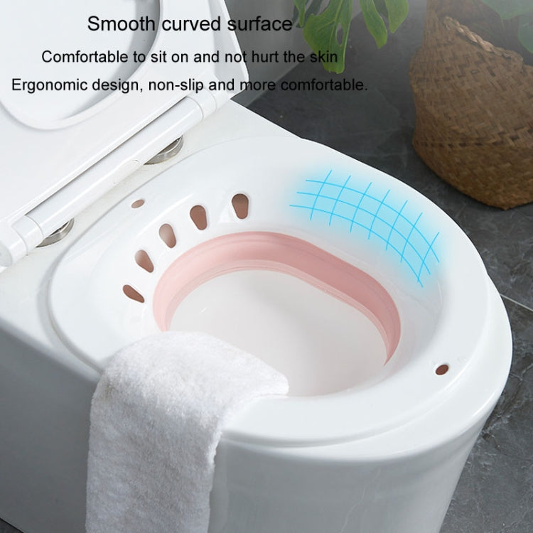 Bồn Tắm Gập Gọn Không Cần Ngồi Cầu, Dùng Cho Phụ Nữ Sau Sinh, Chăm Sóc Sau Phẫu Thuật Hậu Môn Có Vòi Xả
