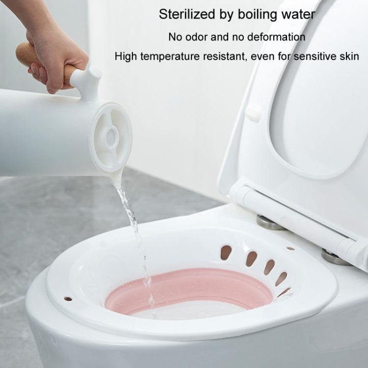 Bồn Tắm Gập Gọn Không Cần Ngồi Cầu, Dùng Cho Phụ Nữ Sau Sinh, Chăm Sóc Sau Phẫu Thuật Hậu Môn Có Vòi Xả