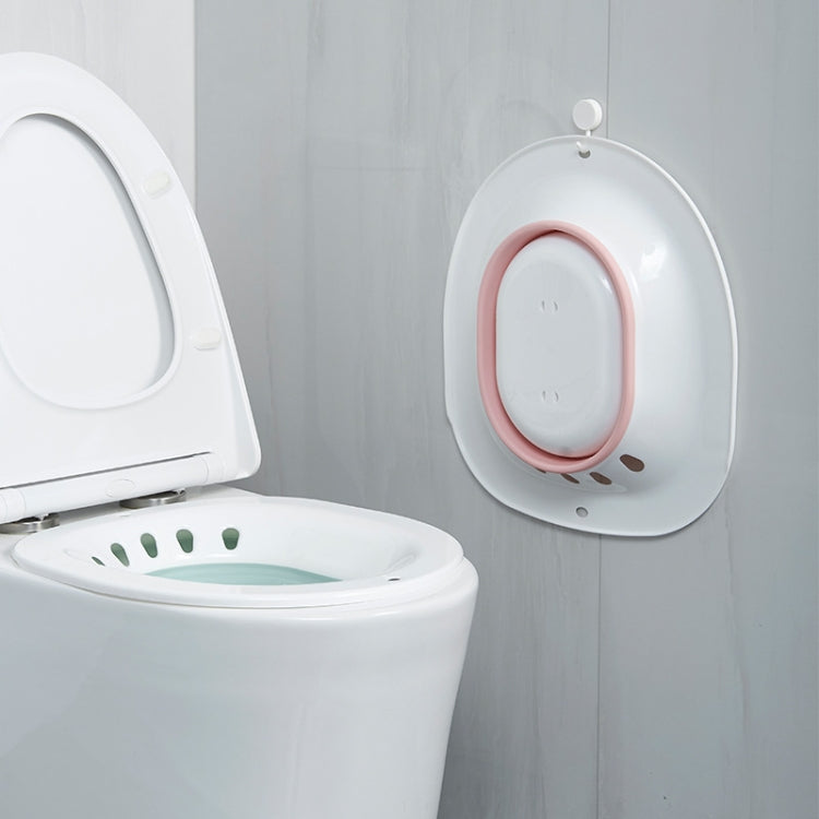 Bồn Tắm Gập Gọn Không Cần Ngồi Cầu, Dùng Cho Phụ Nữ Sau Sinh, Chăm Sóc Sau Phẫu Thuật Hậu Môn Có Vòi Xả