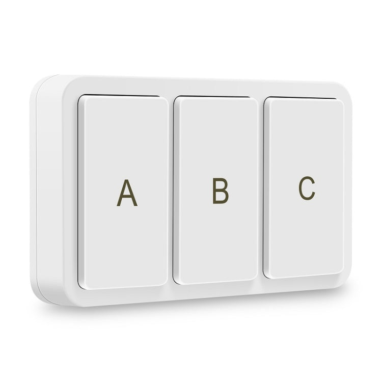 Công tắc thông minh không dây Zigbee Tuya 3 phím theo tình huống, YSB33
