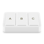 Công tắc thông minh không dây Zigbee Tuya 3 phím theo tình huống, YSB33