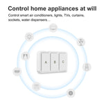 Công tắc thông minh không dây Zigbee Tuya 3 phím theo tình huống, YSB33