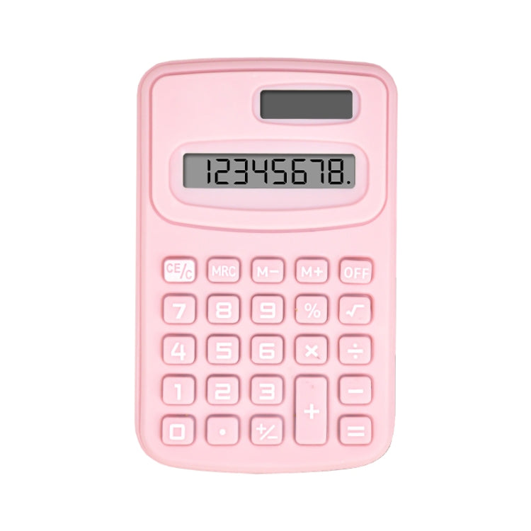 Small Solid Color Calculator Dormitory Student Office Exam Tool