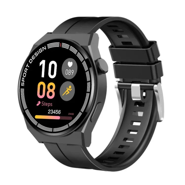 Đồng hồ thông minh GT3Pro 1.28 inch theo dõi sức khỏe, Gọi Bluetooth, NFC, Dây silicone đen, Dây silicone bạc, Dây da đen, Dây da nâu, Dây thép đen, Dây thép bạc, Dây thép ba hạt đen, Dây thép ba hạt bạc