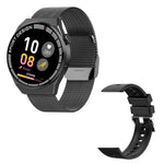 Đồng hồ thông minh GT3Pro 1.28 inch theo dõi sức khỏe, Gọi Bluetooth, NFC, Dây silicone đen, Dây silicone bạc, Dây da đen, Dây da nâu, Dây thép đen, Dây thép bạc, Dây thép ba hạt đen, Dây thép ba hạt bạc