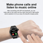 Đồng hồ thông minh GT3Pro 1.28 inch theo dõi sức khỏe, Gọi Bluetooth, NFC, Dây silicone đen, Dây silicone bạc, Dây da đen, Dây da nâu, Dây thép đen, Dây thép bạc, Dây thép ba hạt đen, Dây thép ba hạt bạc