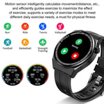 Đồng hồ thông minh GT3Pro 1.28 inch theo dõi sức khỏe, Gọi Bluetooth, NFC, Dây silicone đen, Dây silicone bạc, Dây da đen, Dây da nâu, Dây thép đen, Dây thép bạc, Dây thép ba hạt đen, Dây thép ba hạt bạc