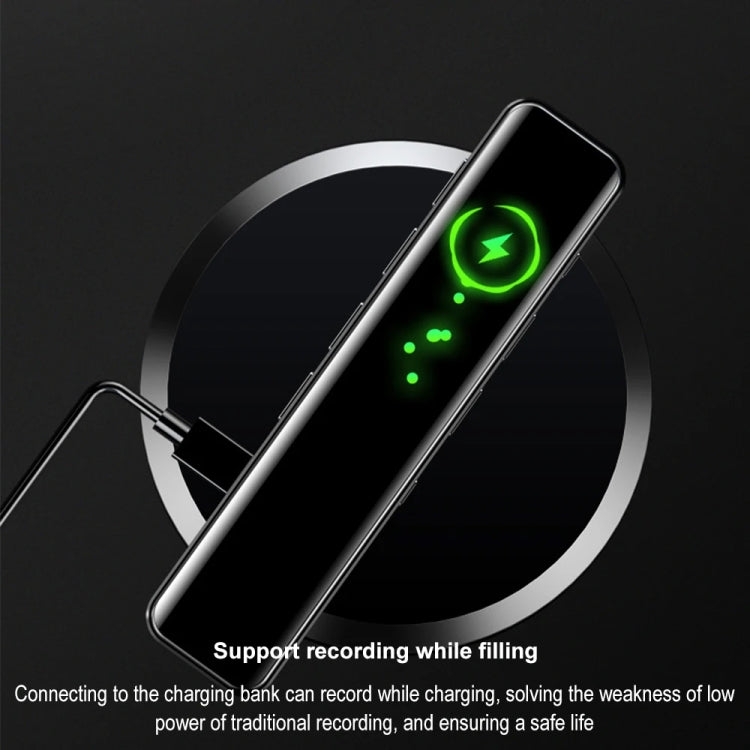 G1 Màn hình màu IPS 0,96 inch HD Máy ghi âm mini thông minh giảm tiếng ồn, 8GB, 16GB, 32GB