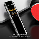 G1 Màn hình màu IPS 0,96 inch HD Máy ghi âm mini thông minh giảm tiếng ồn, 8GB, 16GB, 32GB