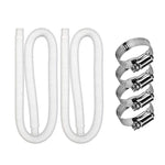 Dành cho bơm lọc hồ bơi Intex thay thế, 1 ống 2 kẹp, 2 ống 4 kẹp, 1 ống 2 kẹp màu xanh, 2 ống 4 kẹp màu xanh