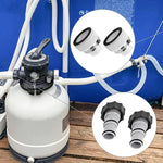 Dành cho bộ chuyển đổi ống hồ bơi Intex có ren trong, Bộ A, Bộ B, 1 bộ chuyển đổi loại A
