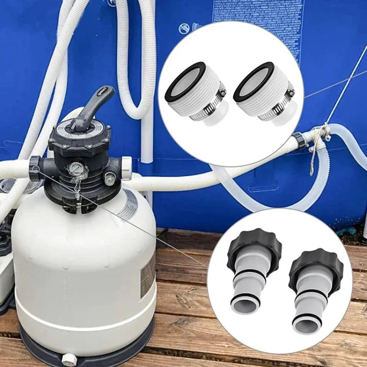 Dành cho bộ chuyển đổi ống hồ bơi Intex có ren trong, Bộ A, Bộ B, 1 bộ chuyển đổi loại A
