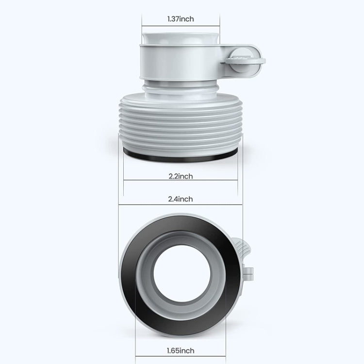 Đầu nối ống loại B cho máy bơm hồ bơi Intex 10722 / 25009, 1 đầu nối loại B