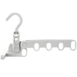 Giá treo quần áo gấp gọn 5 lỗ, móc quần áo du lịch tiện lợi