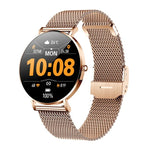 Đồng hồ thông minh Bluetooth T8 1.3 inch theo dõi nhịp tim/huyết áp/oxy trong máu, Vàng, Bạc, Cam, Bạc xám