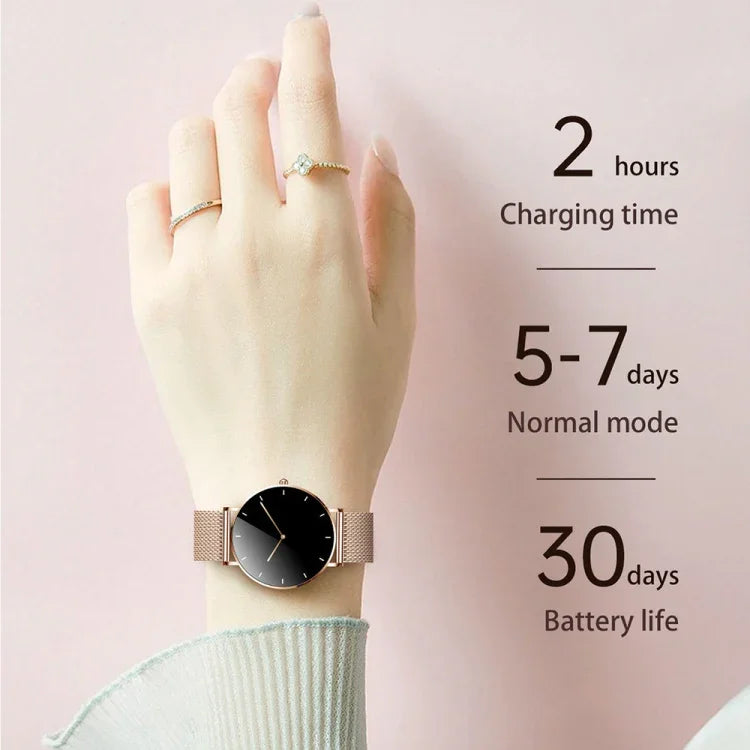 Đồng hồ thông minh Bluetooth T8 1.3 inch theo dõi nhịp tim/huyết áp/oxy trong máu, Vàng, Bạc, Cam, Bạc xám
