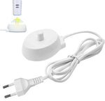 Sạc 3757 cho bàn chải điện Braun Oral B D12 D16 D20 D36, Cắm EU, Cắm EU