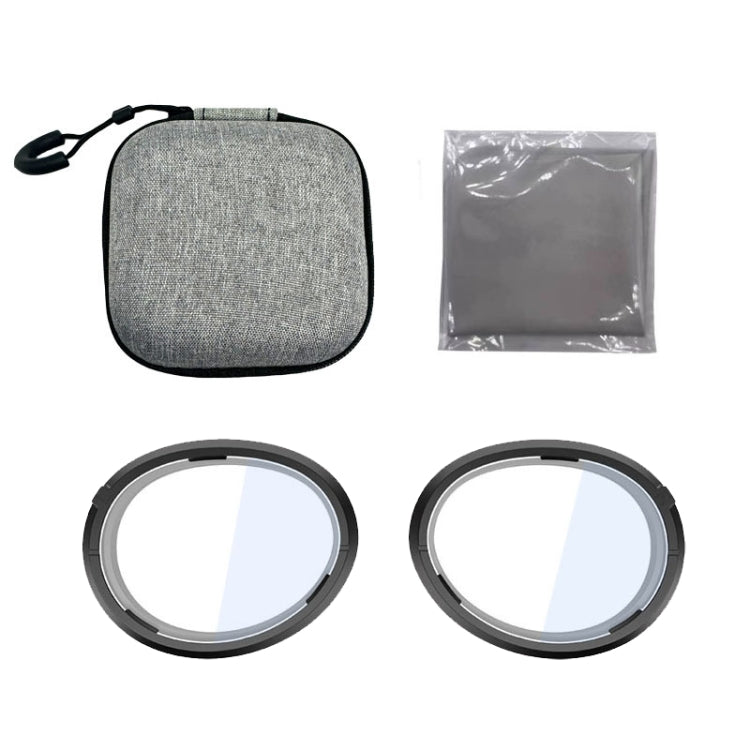 Phụ kiện thông minh khung nam châm kính VR Apple Vision Pro, Khung đơn, Khung chỉ số khúc xạ 1.56 + ống kính 200 độ, Khung chỉ số khúc xạ 1.61 + ống kính 300 độ, Khung chỉ số khúc xạ 1.67 + ống kính 400 độ