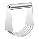 Dao cắt bột cong 5 lớp bằng thép không gỉ, dụng cụ cắt bột làm bánh trong nhà bếp