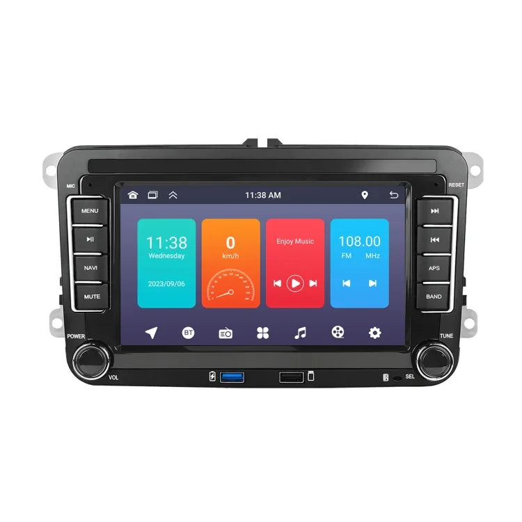 Máy nghe nhạc Volkswagen/Skoda 1+32G màn hình lớn tích hợp Carplay Android dẫn đường và camera lùi, 1+32G