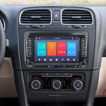 Máy nghe nhạc Volkswagen/Skoda 1+32G màn hình lớn tích hợp Carplay Android dẫn đường và camera lùi, 1+32G