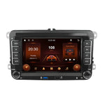 Máy nghe nhạc Volkswagen/Skoda 2+64G màn hình lớn tích hợp Carplay Android dẫn đường và camera lùi, 2+64G