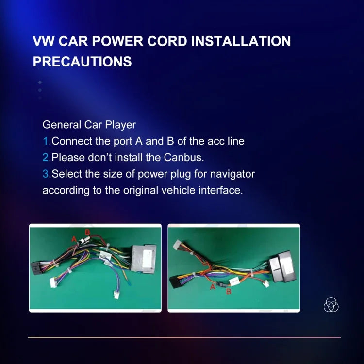 Máy nghe nhạc Volkswagen/Skoda 2+64G màn hình lớn tích hợp Carplay Android dẫn đường và camera lùi, 2+64G