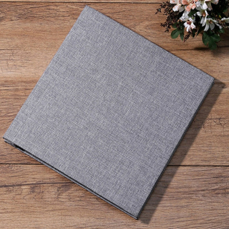 Album phim tự dán vải lanh đơn giản phong cách cổ điển, dung lượng lớn, quà tặng thủ công sáng tạo