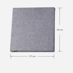 Album phim tự dán vải lanh đơn giản phong cách cổ điển, dung lượng lớn, quà tặng thủ công sáng tạo