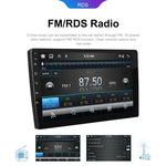 Máy nghe nhạc ô tô Bluetooth Android HD màn hình lớn 6+128G, Tích hợp GPS dẫn đường Android, Kích thước 7 inch, 9 inch, 10.1 inch