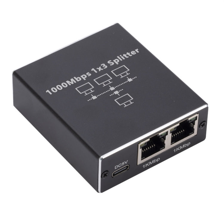 Bộ chia mạng Gigabit chia sẻ mạng cáp RJ45, 1 ra 3, 1 ra 4