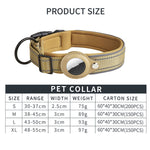 Vòng cổ chó định vị AirTag thế hệ 2 / AirTag thế hệ 1 lót neoprene phản quang, S, M, L, XL