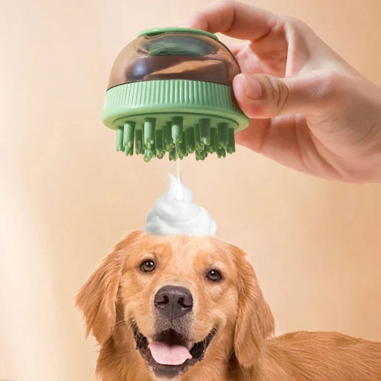 Viên nang Dụng cụ Vệ sinh Thú cưng Loại Gel Tắm Có thể Tái sử dụng Cho Mèo Chó Bàn chải Massage Tắm
