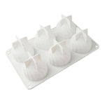 Khuôn bánh mousse xoáy, khuôn silicone hình hành tây cho bánh socola nướng tráng miệng Pháp, GT-105 đơn, GT-106 6 khoang, GT-9 15 khoang