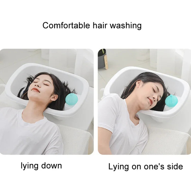 Chậu gội đầu di động dùng trên giường cho người bị thương, người già, phụ nữ mang thai