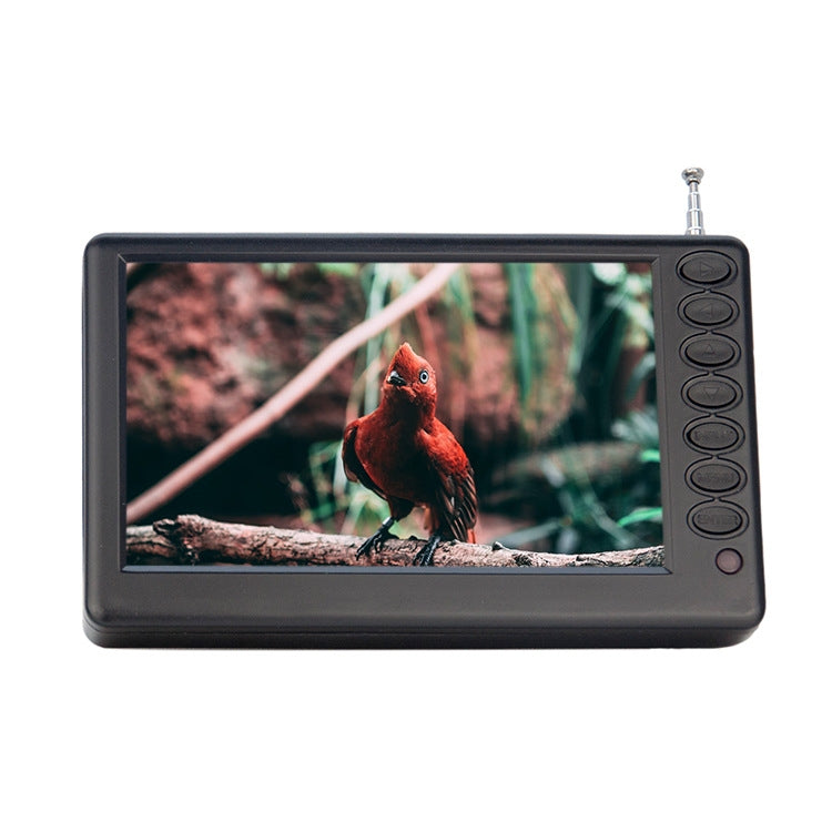 TV LCD kỹ thuật số xe hơi siêu mỏng 5 inch, phích cắm US, ATSC phích cắm US