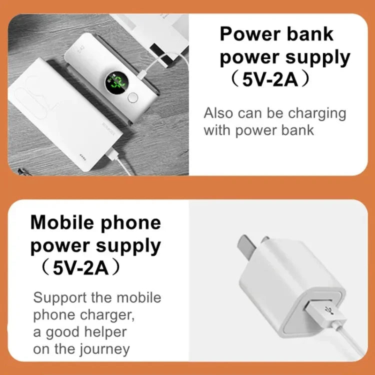 Máy Hâm Sữa Bình Sữa Cho Bé 18W 6000mAh Có Màn Hình Kỹ Thuật Số Điều Chỉnh Nhiệt Độ 6 Cấp Độ, NNQ-2
