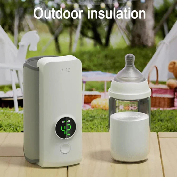 Máy Hâm Sữa Bình Sữa Cho Bé 18W 6000mAh Có Màn Hình Kỹ Thuật Số Điều Chỉnh Nhiệt Độ 6 Cấp Độ, NNQ-2