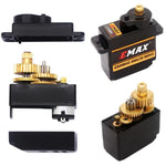 Servo vi mô răng kim loại 12g EMAX ES08MA II, EMAX ES08MA II