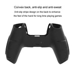 Ốp bảo vệ silicone chống trượt cho tay cầm PS5, màu trắng, xanh dương, đen, trắng+2 nút, xanh dương+2 nút, đen+2 nút, trắng+8 nút, xanh dương+8 nút, đen+8 nút