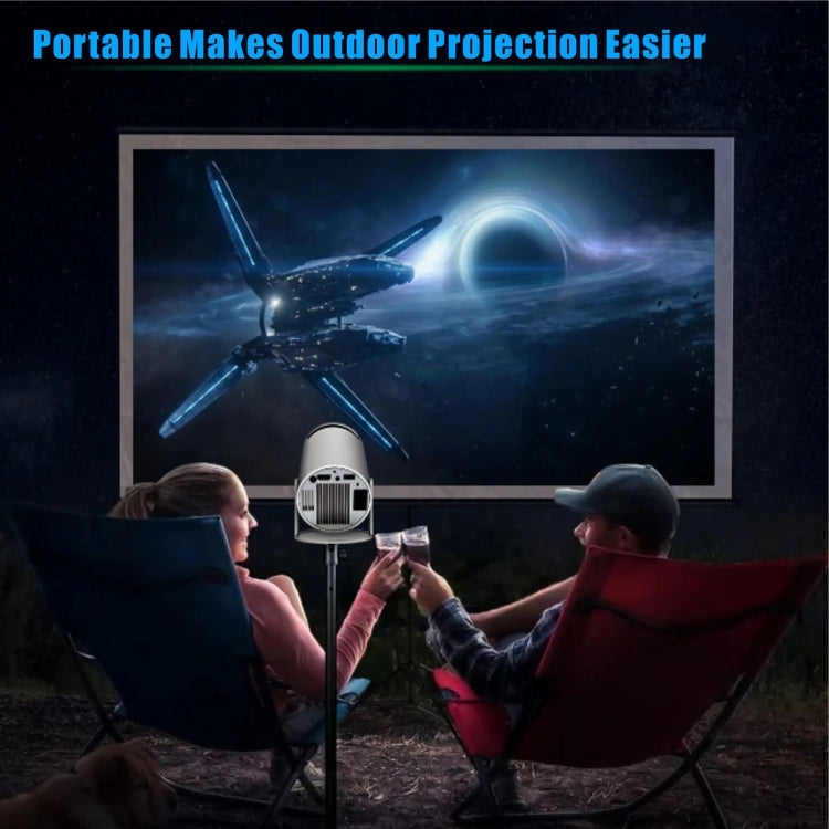 Máy chiếu thông minh HY300 PRO hệ điều hành Android 11.0, độ sáng 160 Lumen, máy chiếu di động, phích cắm EU, US, UK, AU