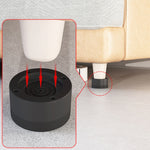 Đế máy giặt chống trượt tăng chiều cao, đệm chân giảm chấn cố định, màu đen 3.5cm, đen 6cm, đen 8.5cm