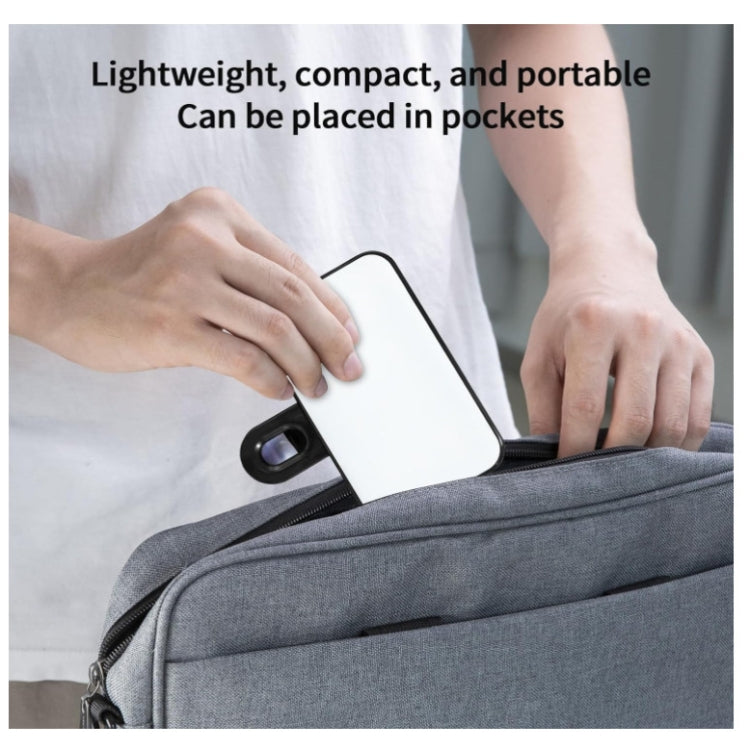 Đèn chiếu sáng selfie có thể sạc lại, 3 nhiệt độ màu, kẹp cho điện thoại, laptop, họp trên máy tính bảng, 24 đèn LED