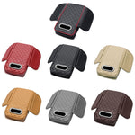 Car Armrest Box Booster Pad Widened Interior Tissue Box, Black, Volcanic Red, Mocha Brown, Beige, Black Red, Gray, Brown