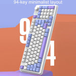 XUNSVFOX K94 Wireless Bluetooth Dual Mode Mechanical Keyboard Gaming Office Laptop Keyboard