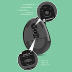 Chuột đứng dọc không dây Bluetooth chế độ kép sạc lại XUNSVFOX H5 cho văn phòng kinh doanh